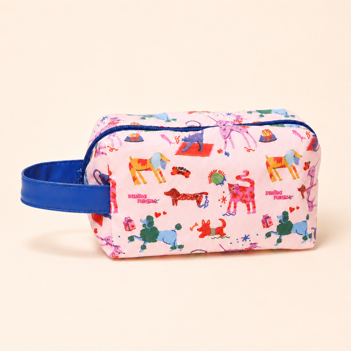 Meow Woof Mania Cosmetic Bag