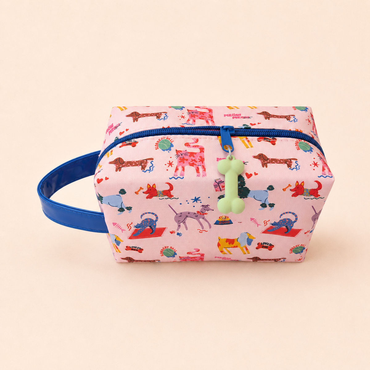 Meow Woof Mania Cosmetic Bag